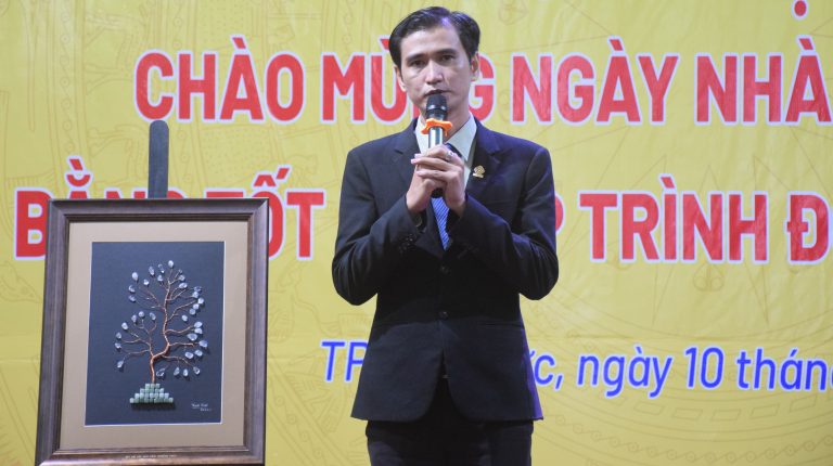 Anh Nguyễn Hoàng Hồ, cựu sinh viên HVCT - Tổng giám đốc; Chủ tịch HĐQT Công ty Cổ phần Tập đoàn Nguyễn Hoàng Century.
